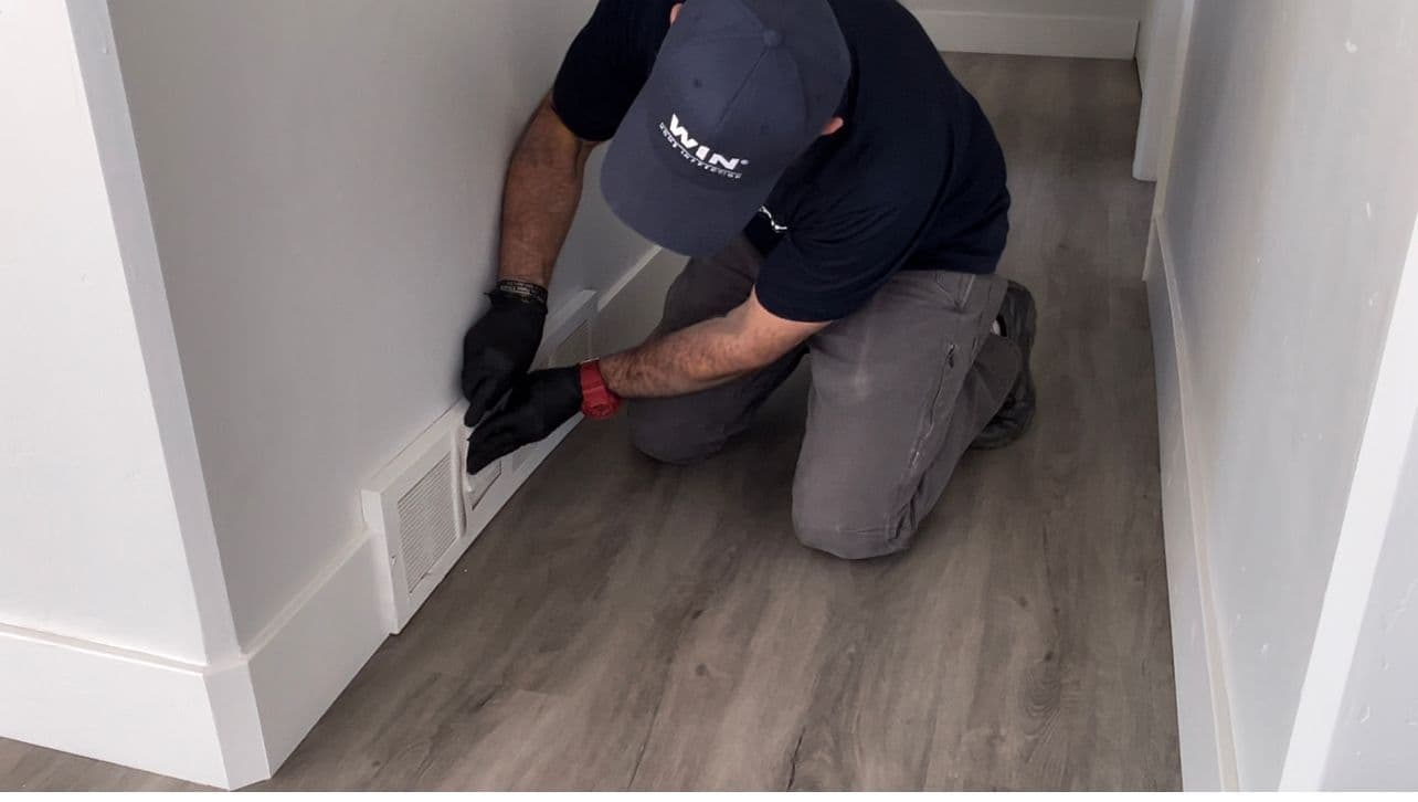 WIN Home Inspector performing Meth Test in a home